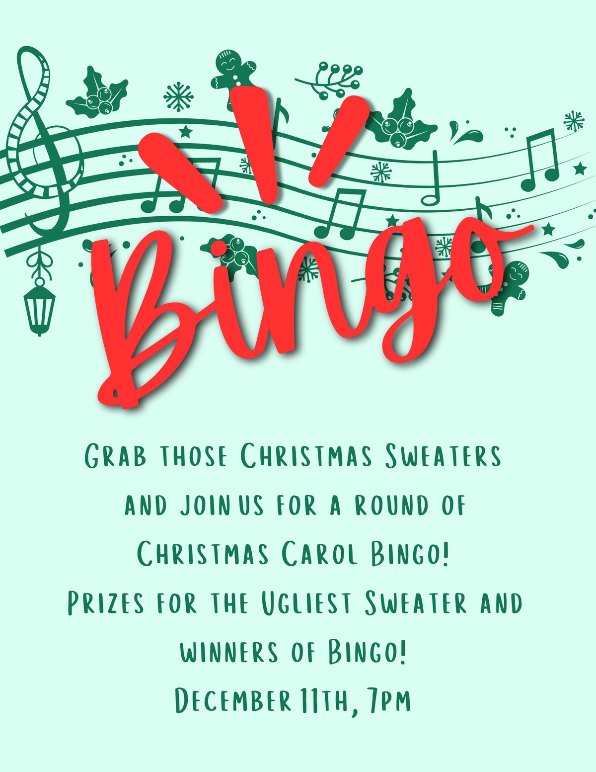 Christmas Bingo!