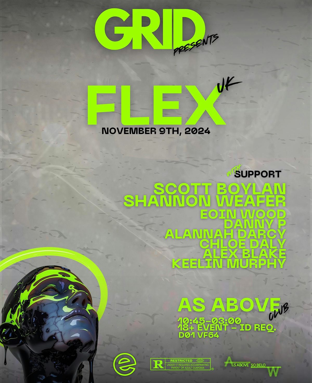 GRID x Circuit Presents - FLEX(UK) - So Below Club