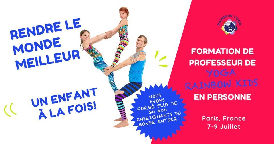 [PARIS] In-person Rainbow Kids Yoga Training