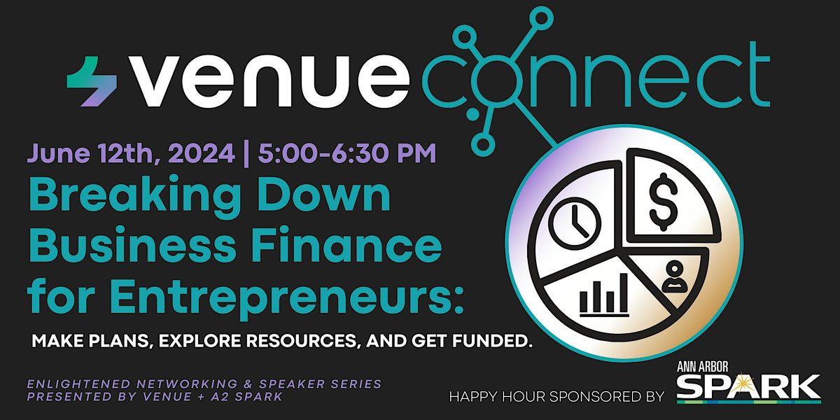 Venue Connect | Breaking Down Business Finance for Entrepreneurs