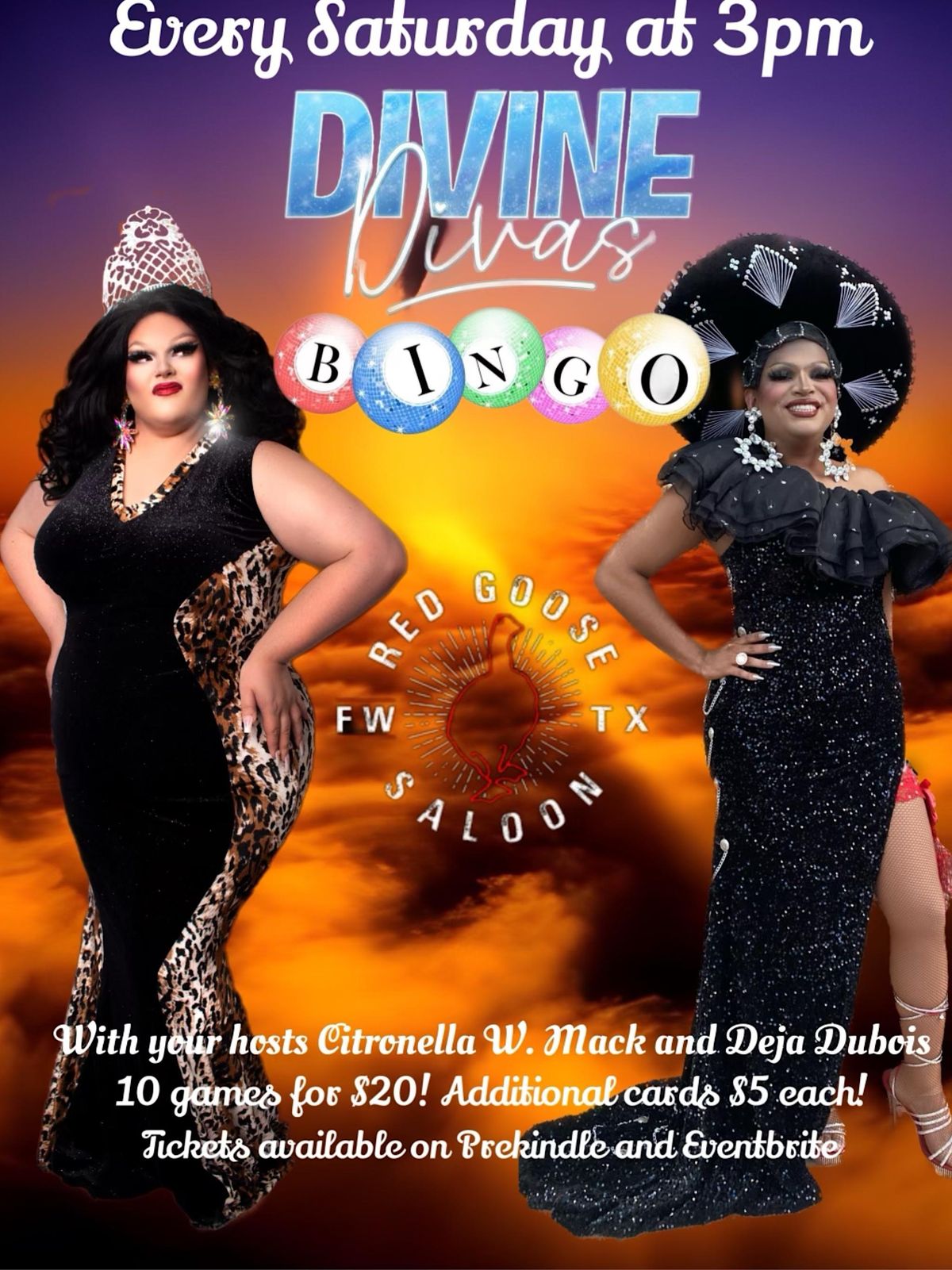 Divine Divas Drag Bingo