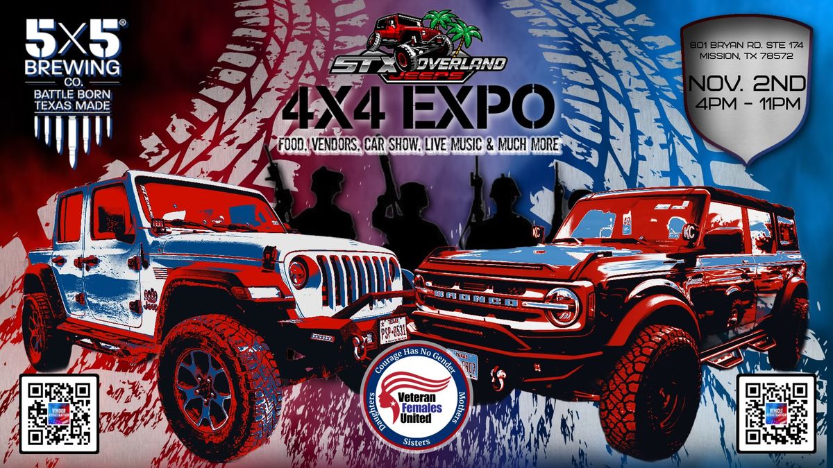 4x4 EXPO hosted by STX Overland Jeeps