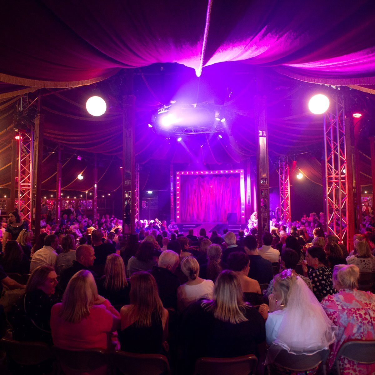 Spiegeltent - Cabaret Royale at Charleston Gaillard Center