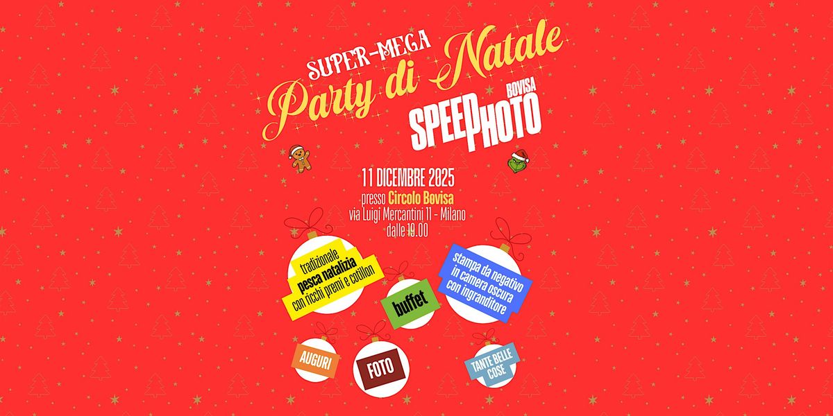 Super-Mega Party di Natale Speed Photo 2025