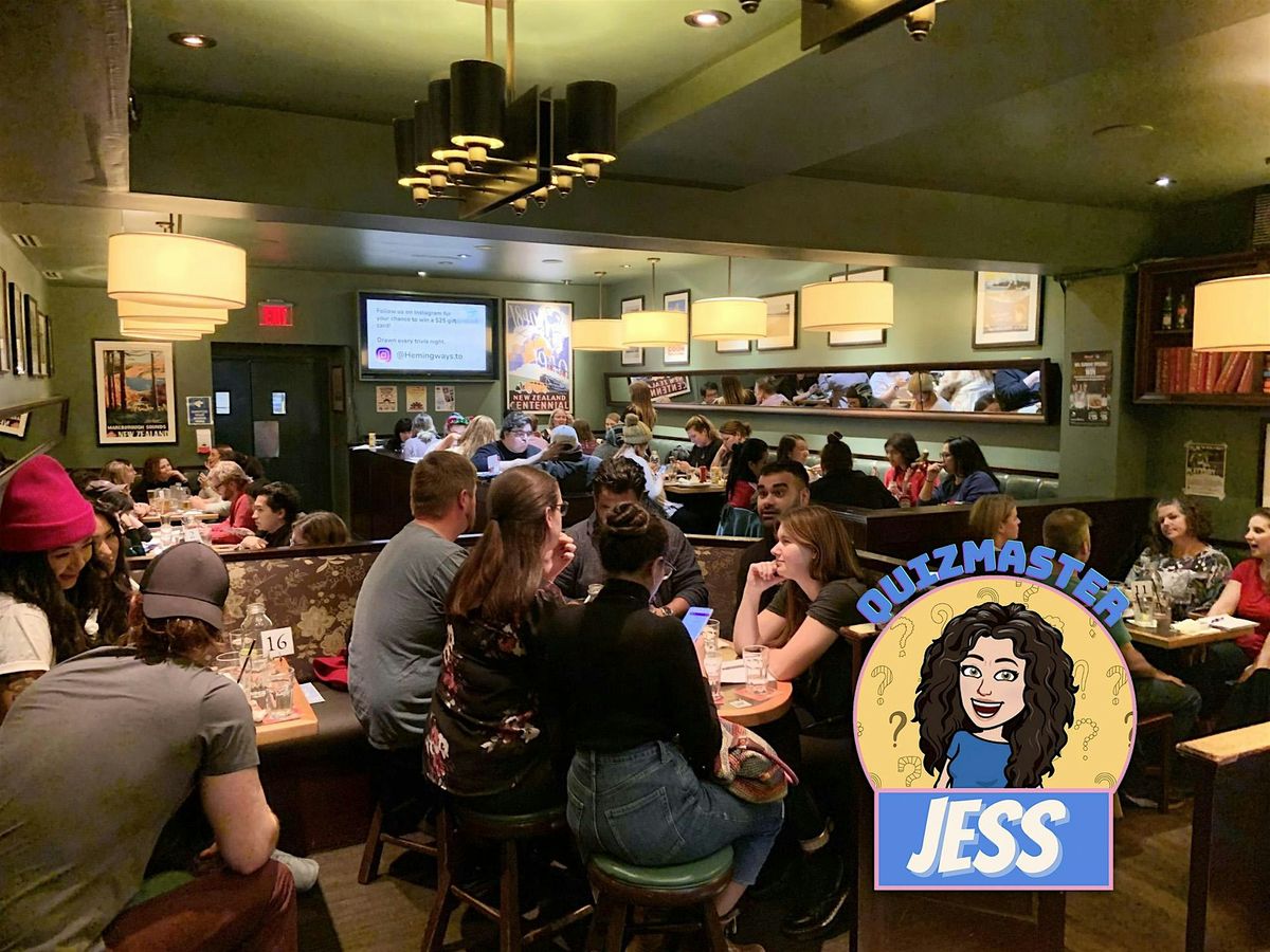 Pub Trivia - Hosted by Quizmaster Jess