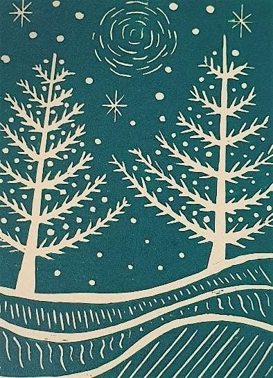 Linoprinting - Christmas Cards, Gifts and Images - West Bridgford Methodist Church - Adult Learning