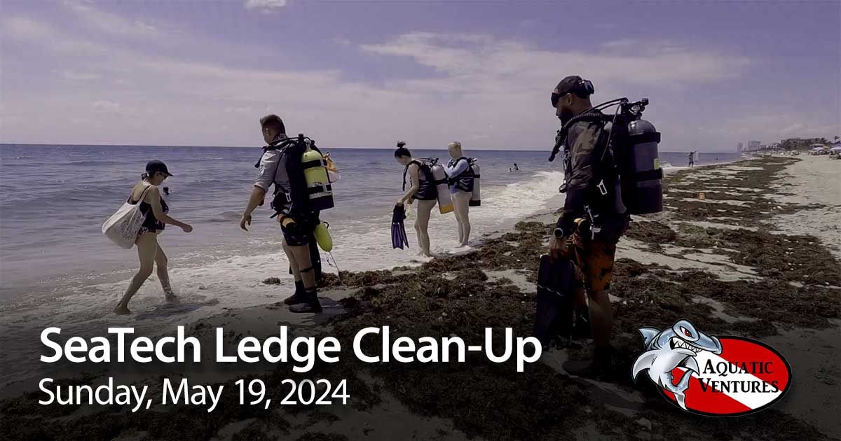 SeaTech Ledge Beach Clean-Up