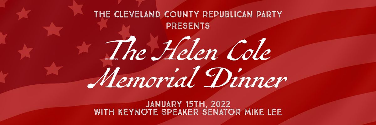 The 2022 Helen Cole Memorial Dinner