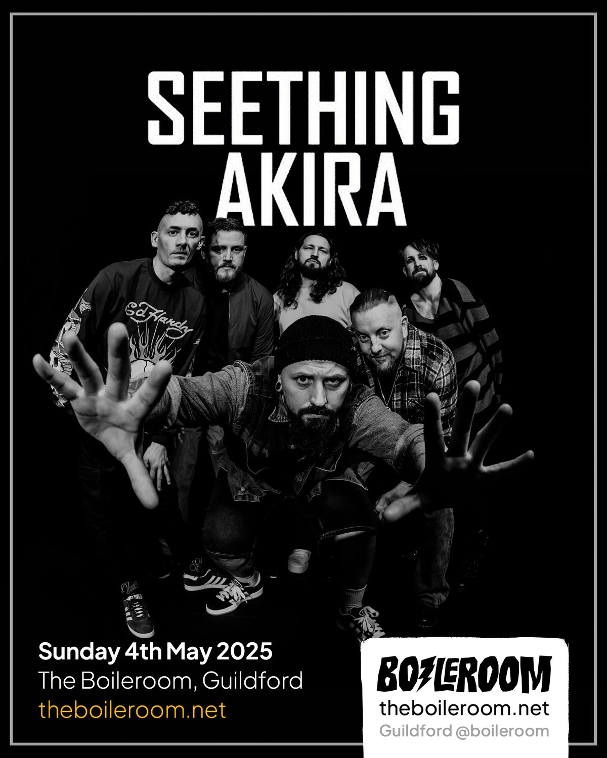 Seething Akira - The Boileroom, Guildford