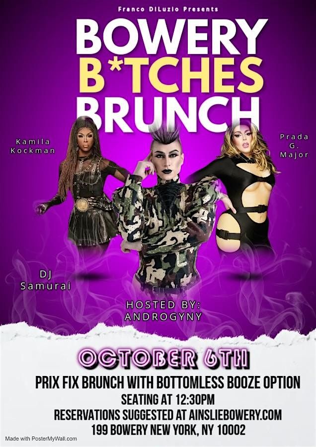 The Bowery B*tches Drag Brunch