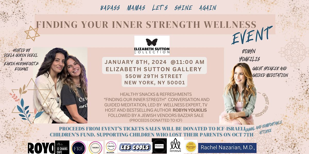 Finding Your Inner Strength Wellness Fundraising Event, Elizabeth ...