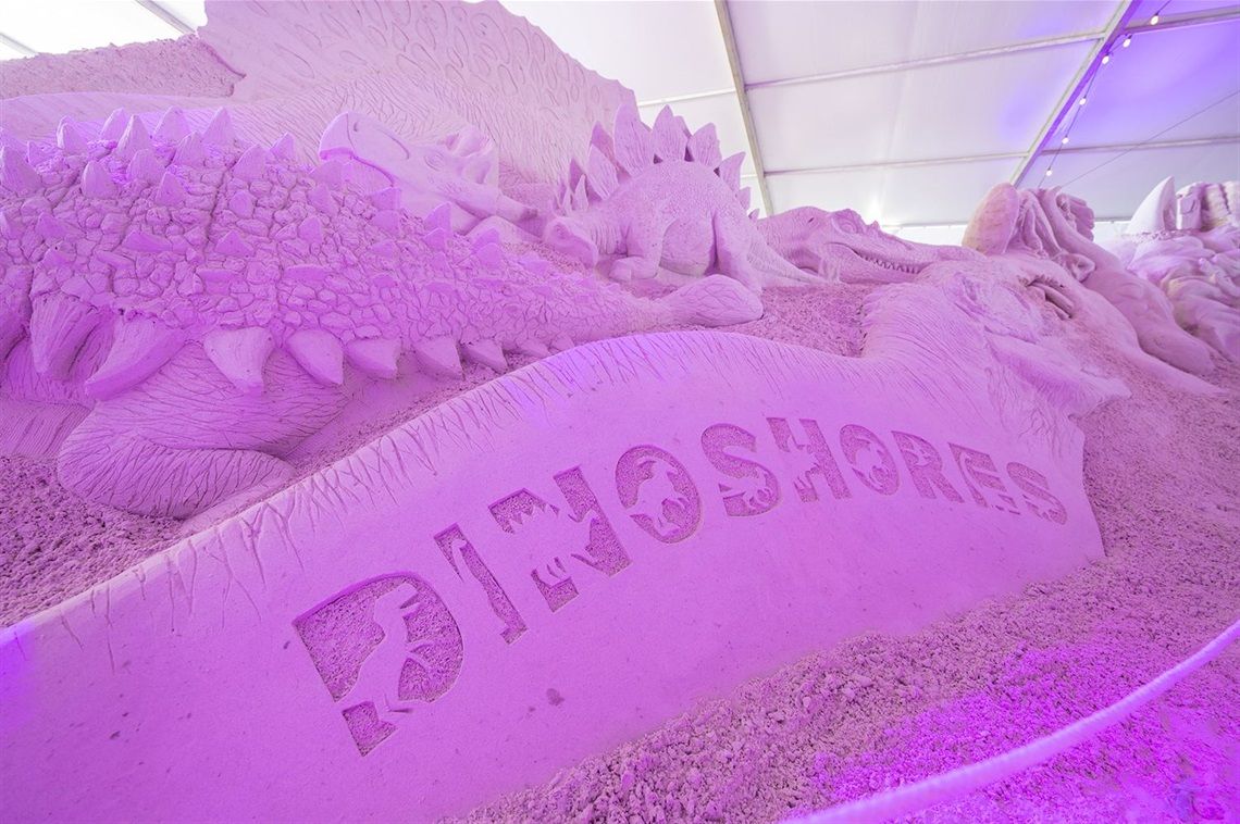 DINOSHORES - 2025 CLEARWATER BEACH SUGAR SAND FESTIVAL 