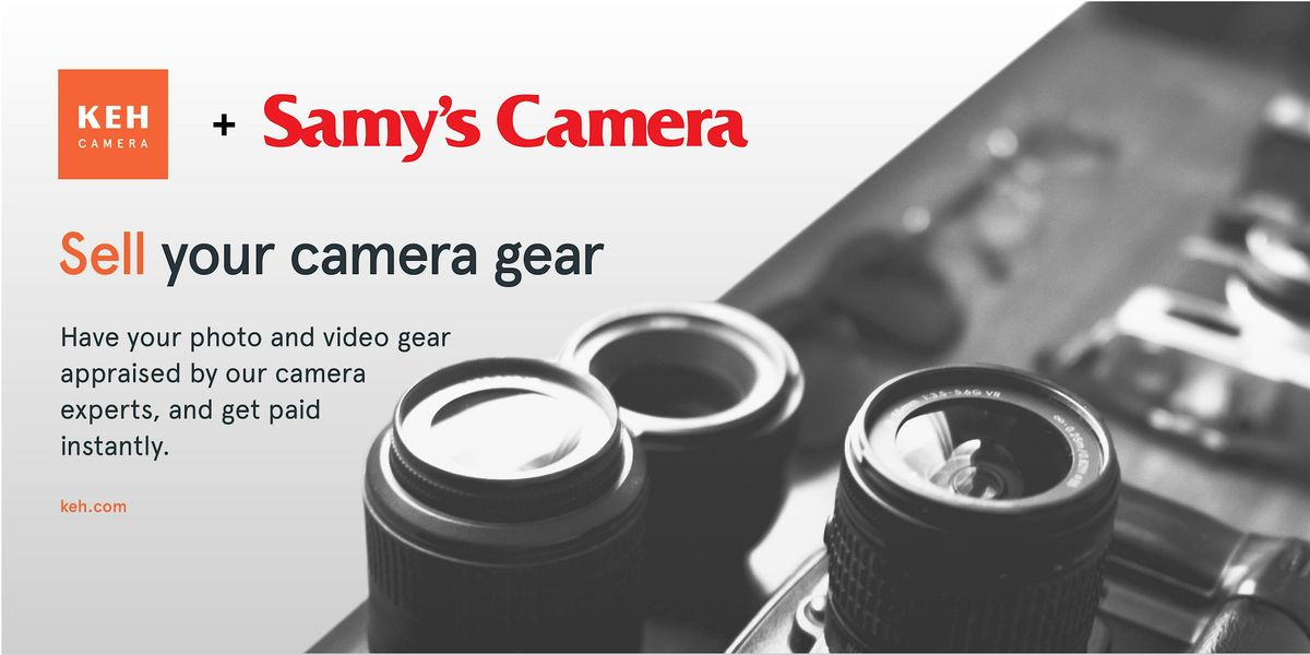 Sell your camera gear (free event) at Samy's Santa Ana