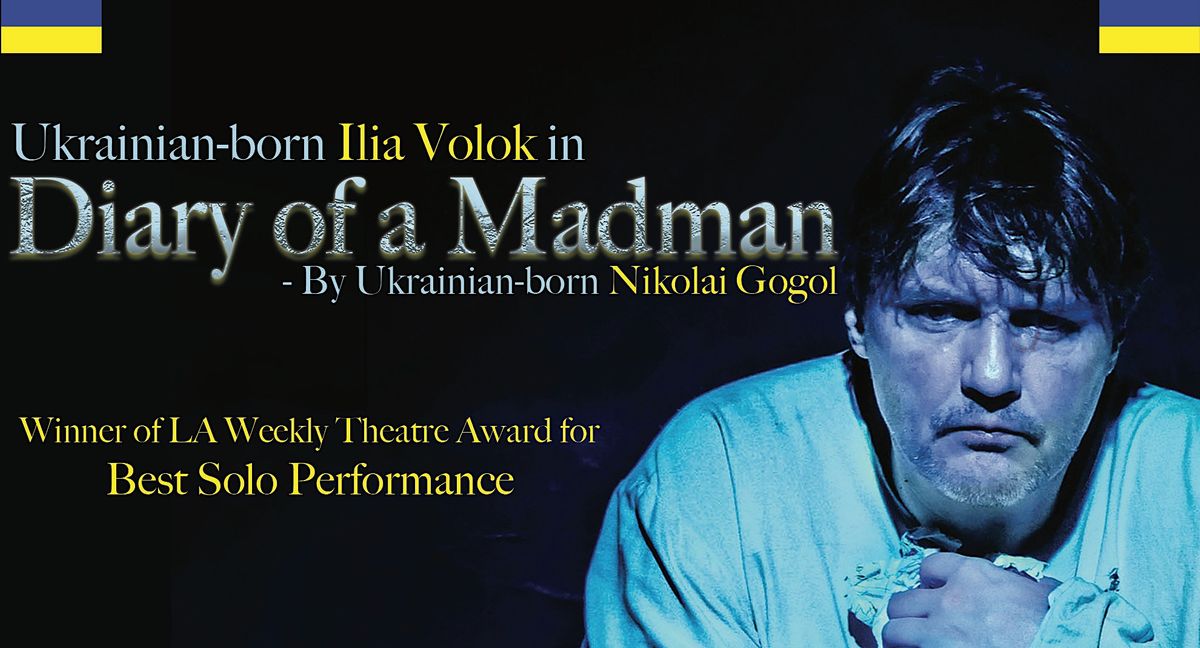 Diary of a Madman-An absolute must-see!Fevered and fascinating solo turn!