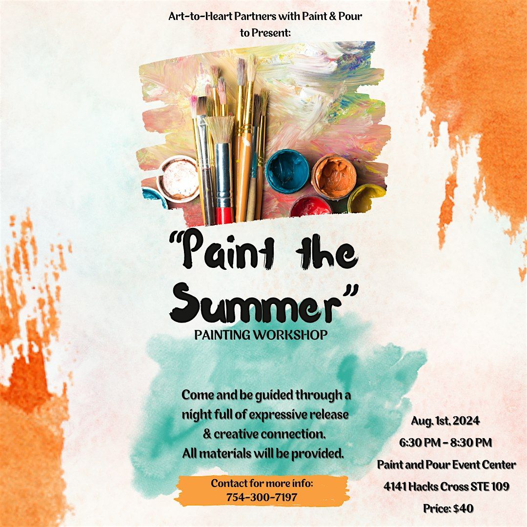 Painting Workshop: Paint the Summer