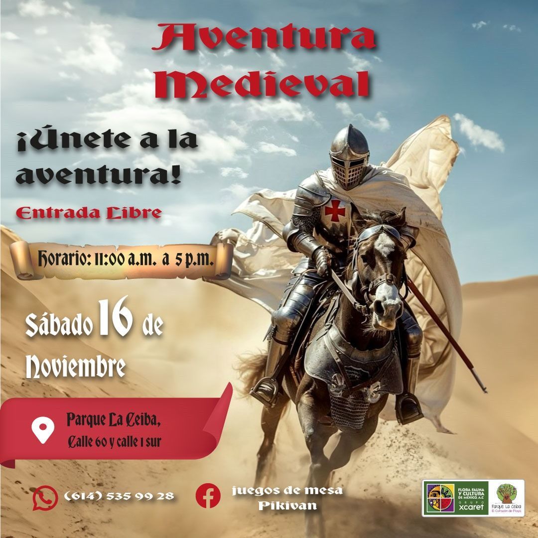 Aventura Medieval - Parque La Ceiba