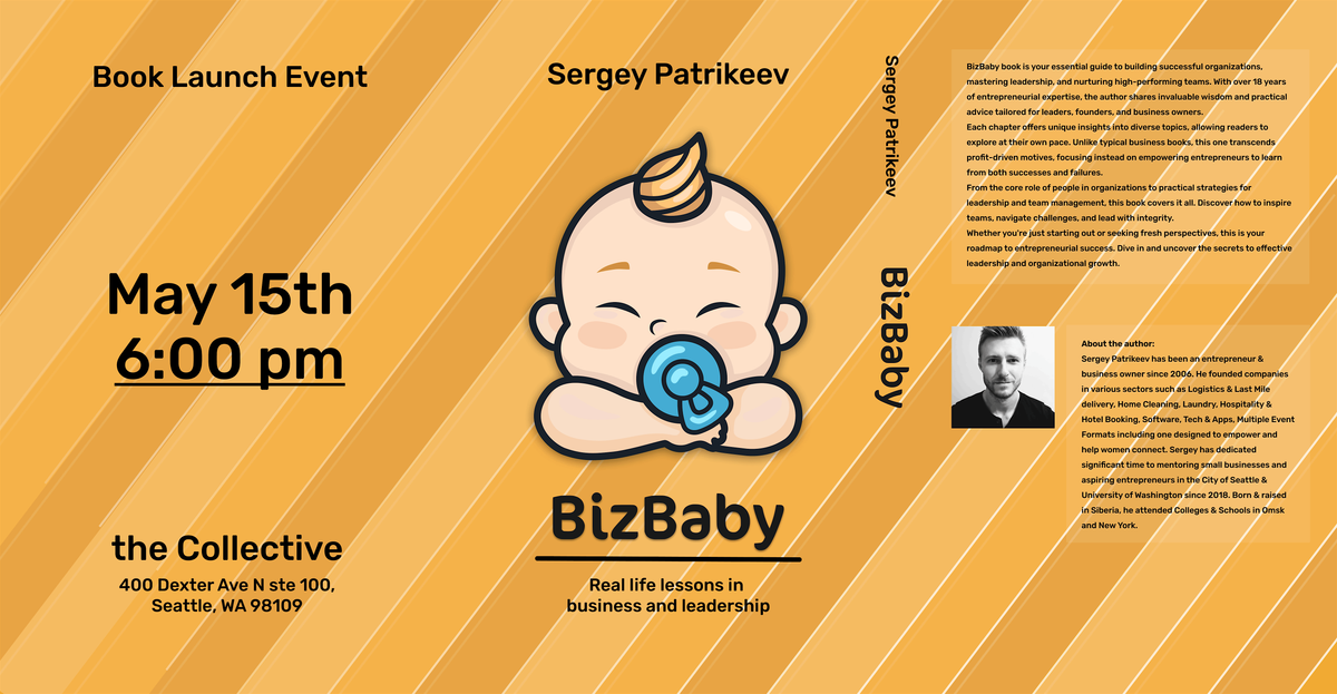 Book Launch Party : BizBaby - Real life lessons on business & leadership