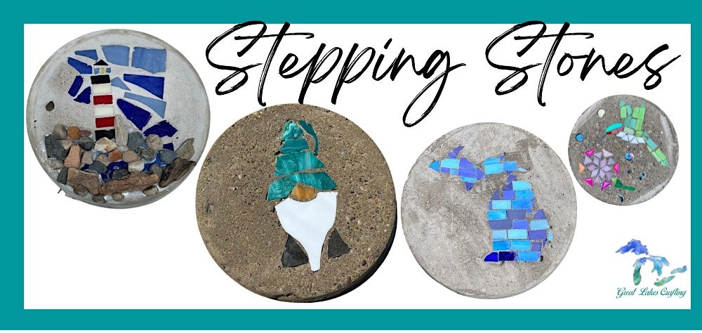 Garden City Stained Glass and Concrete Steppingstones Workshop