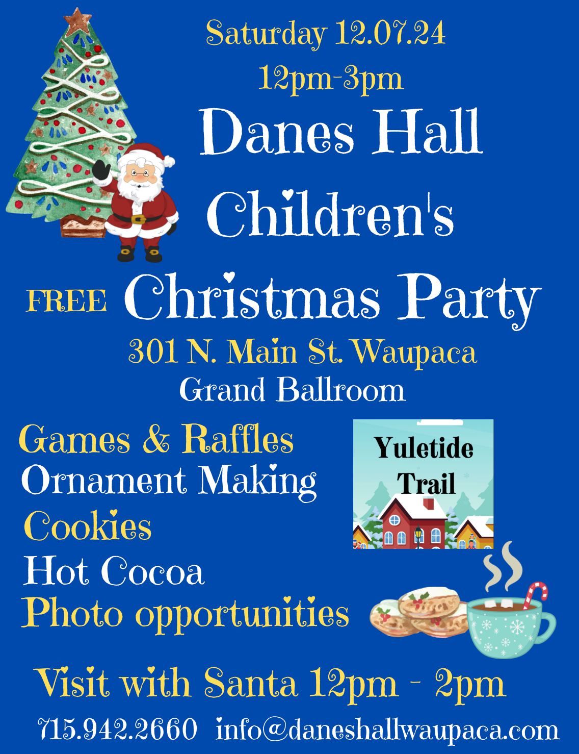 Annual Danes Hall Children's Christmas Party