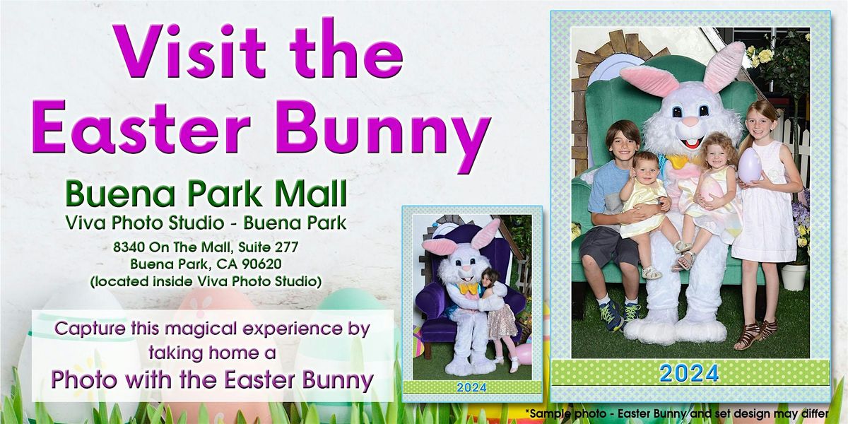 Easter Bunny Photos 2024 at Buena Park Mall, Buena Park Mall, 17 March