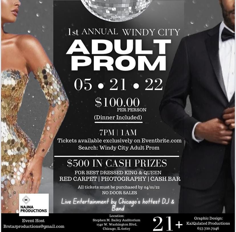 1st Annual Windy City Adult Prom, Stephen M. Bailey Auditorium, Chicago ...