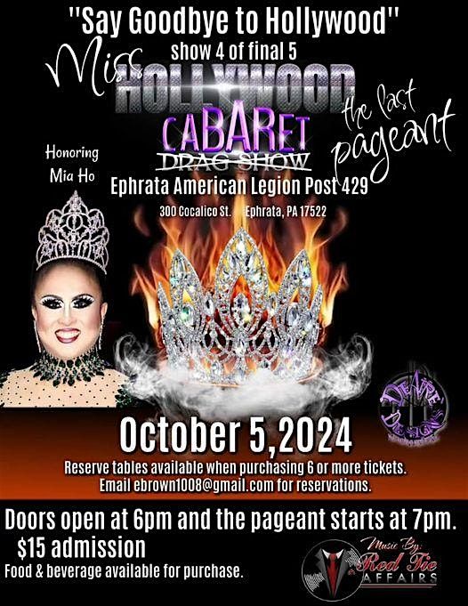 Miss Hollywood Cabaret 2024 October 5th