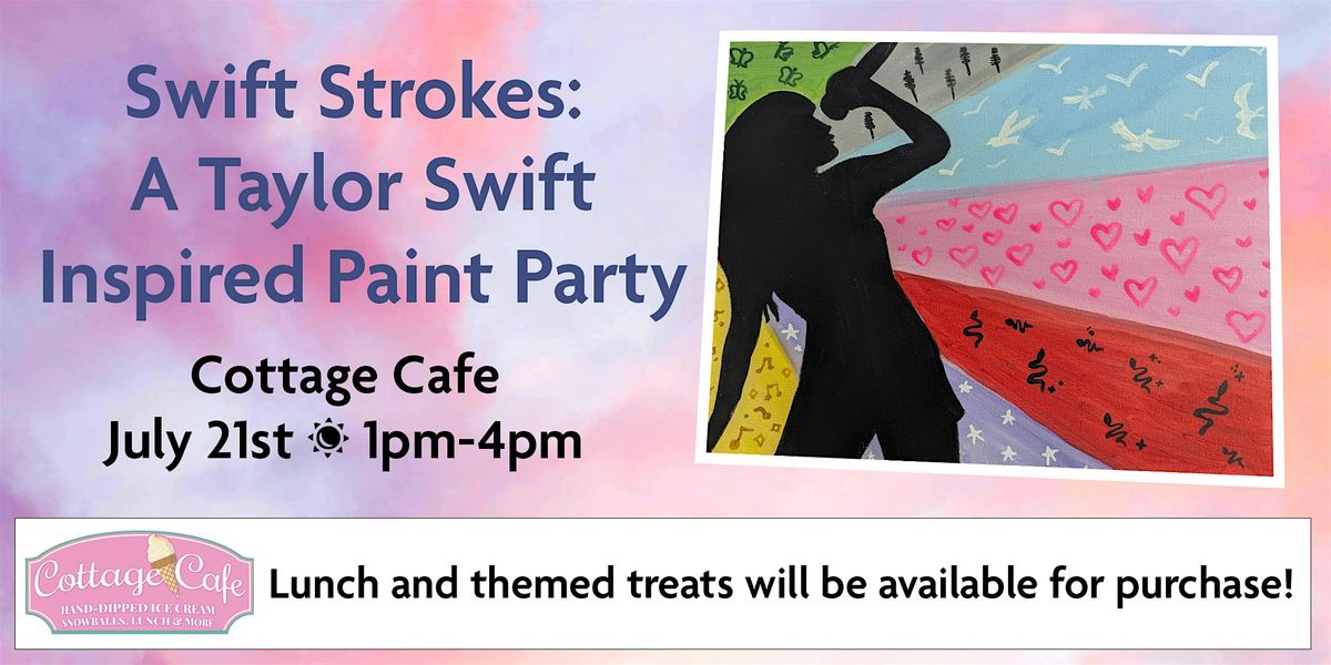 Swift Strokes: A Taylor Swift-Inspired Paint Party