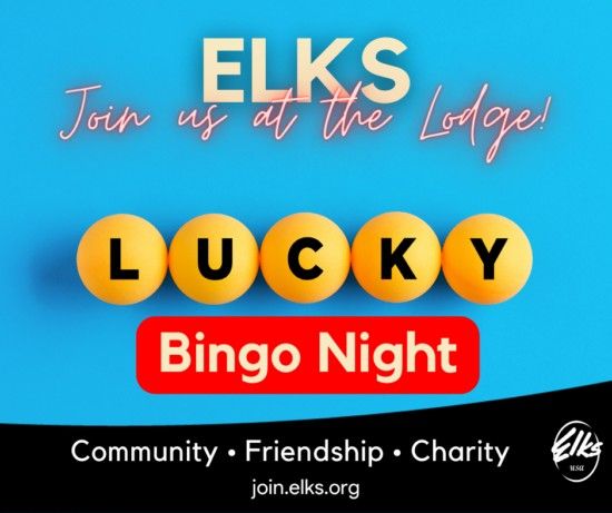 Bingo at the Olympia Elks Lodge