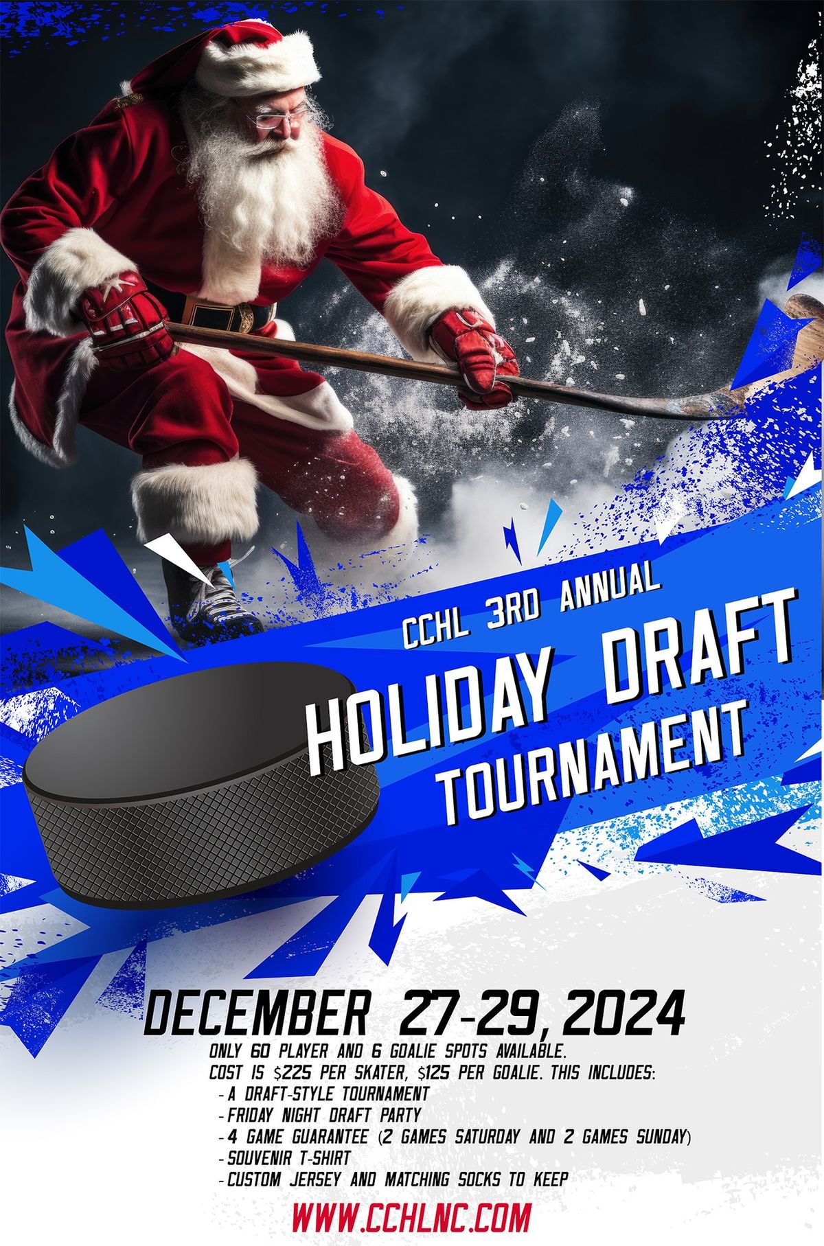 3rd Annual CCHL Holiday Draft Tournament