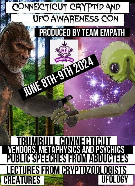 Connecticut Cryptid and UFO Convention