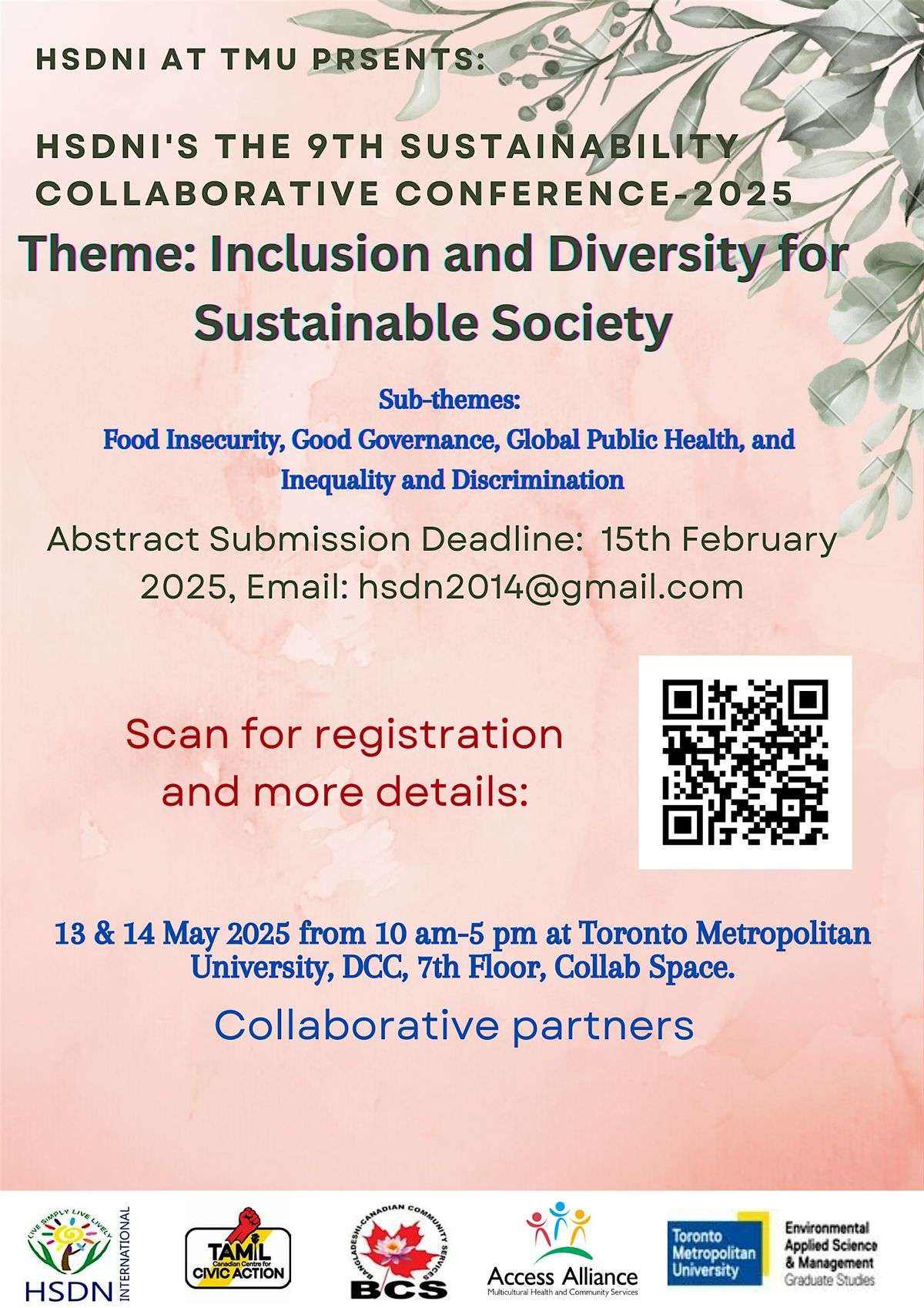 HSDNI's 9th Sustainability Collaborative Conference-2025