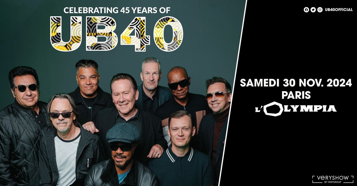 UB40 \u2022 Paris