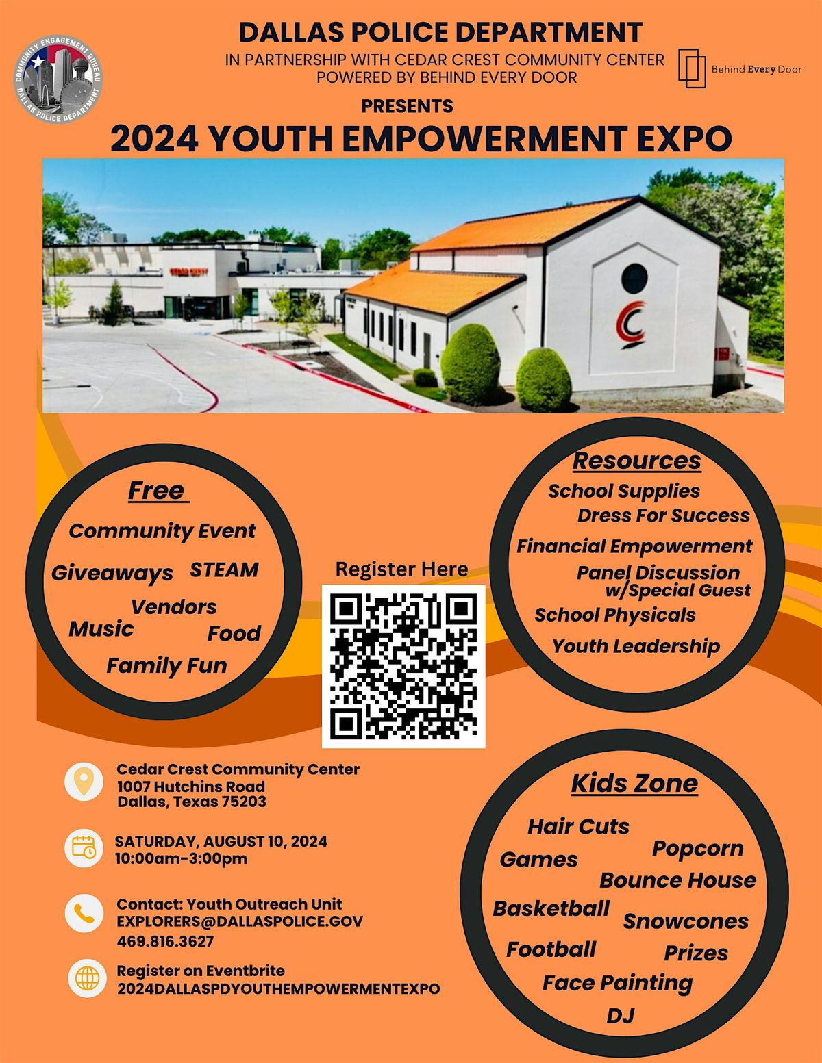 Dallas Police Department Youth Empowerment Expo