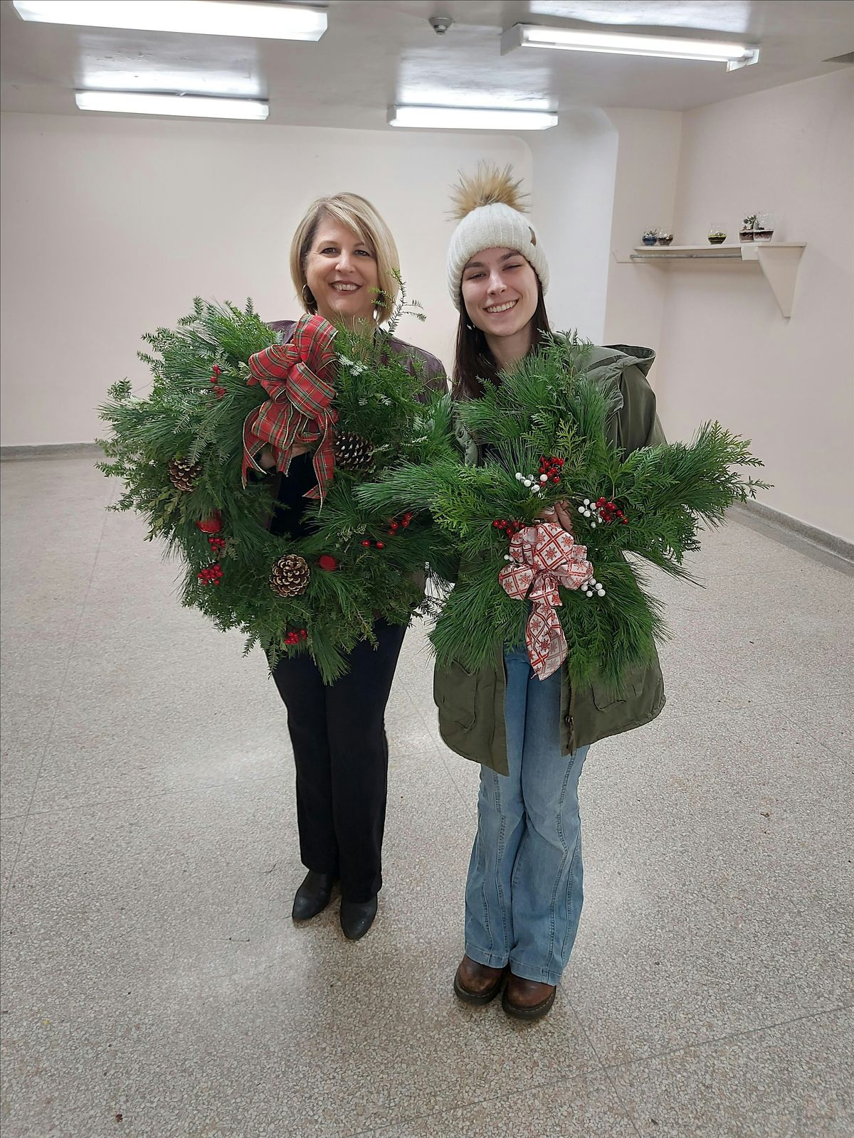 Winter Wreath Making-Tett Center- 2pm Session NOW OPEN