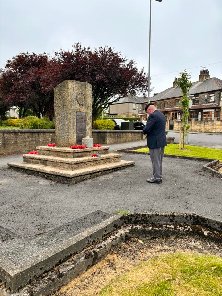 The veterans Remembrance Sunday service 