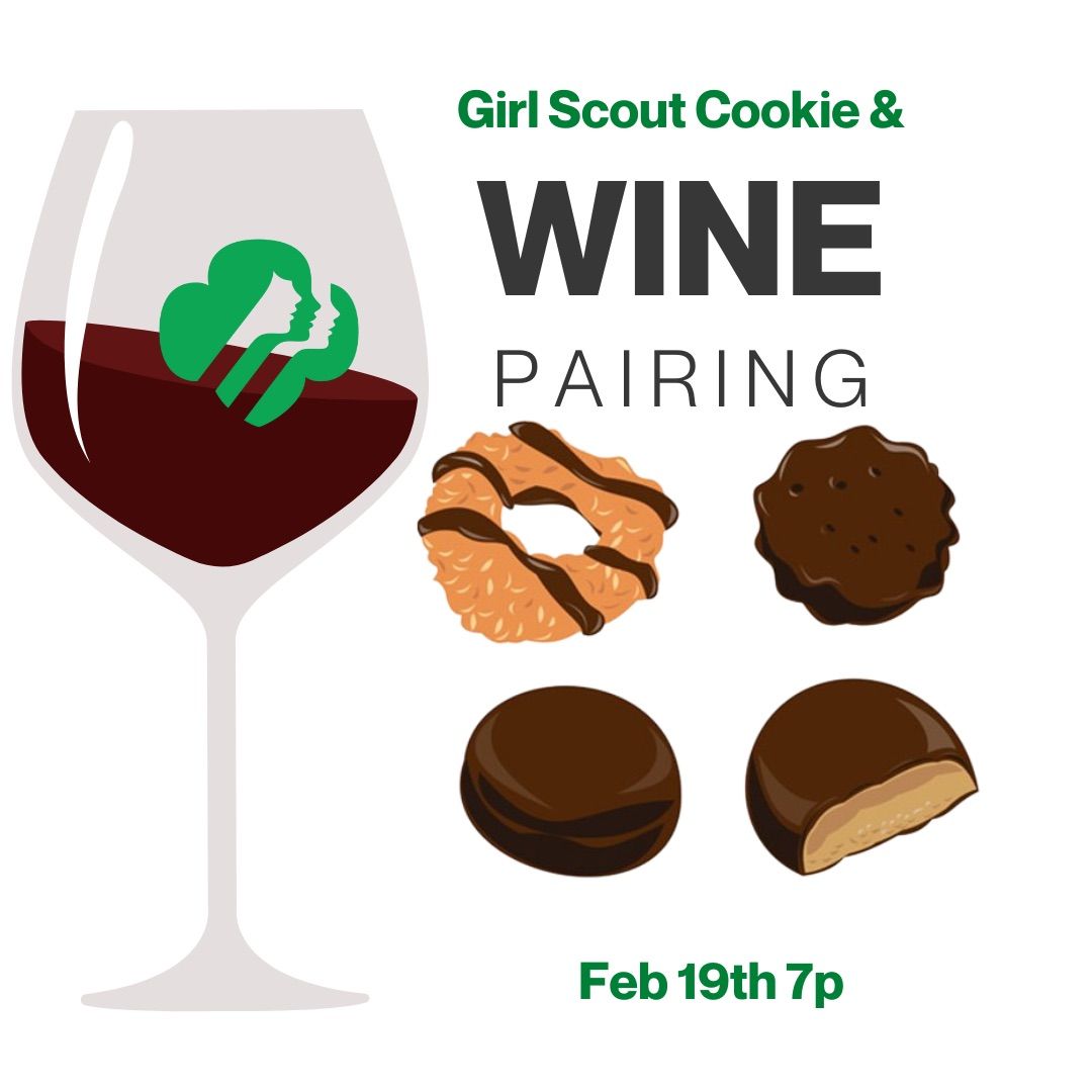 Girl Scout Cookie & Wine Pairing 