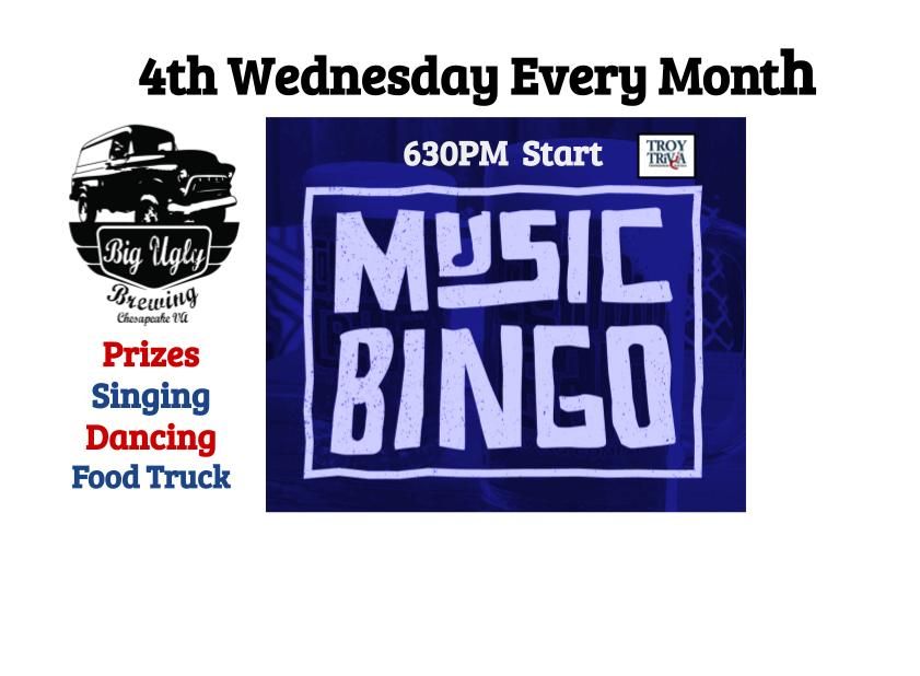 Big Ugly Brewing - Music BINGO Night