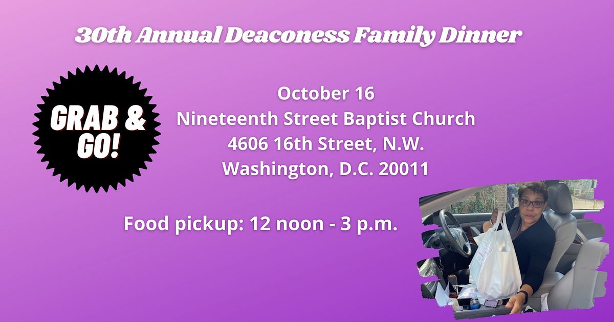30th Annual Deaconess Family Dinner