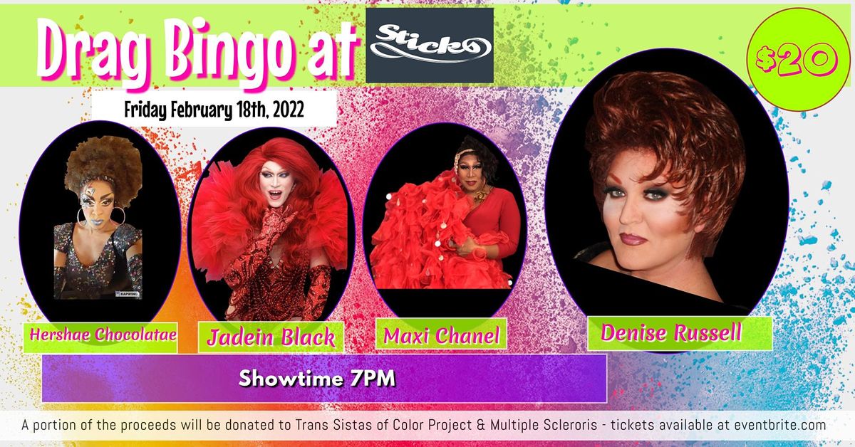 Boylesque Drag Bingo for Trans Sistas of Color and Multiple Sclerosis