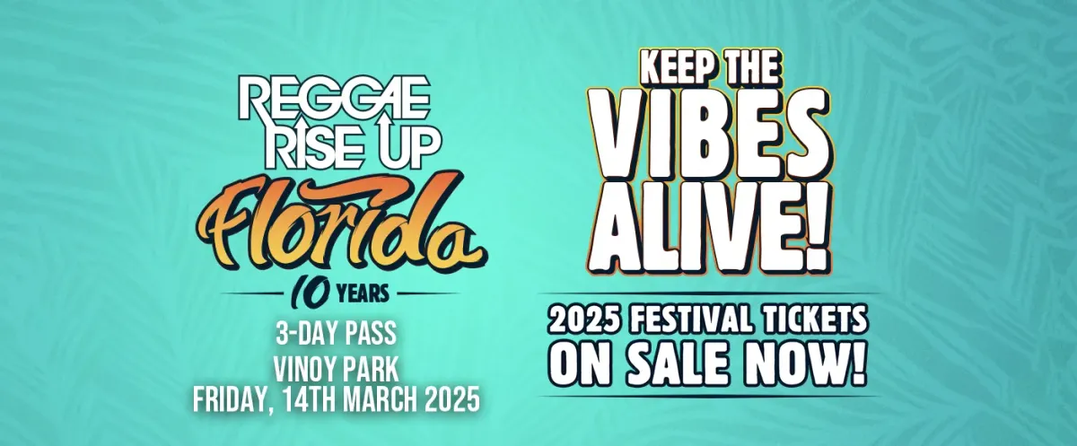Reggae Rise Up Florida - 3 Day Pass