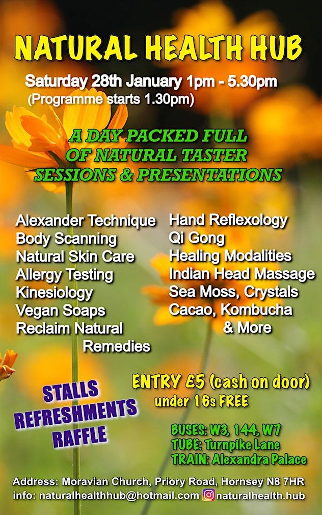 Natural Health Hub - Regular Events Across London