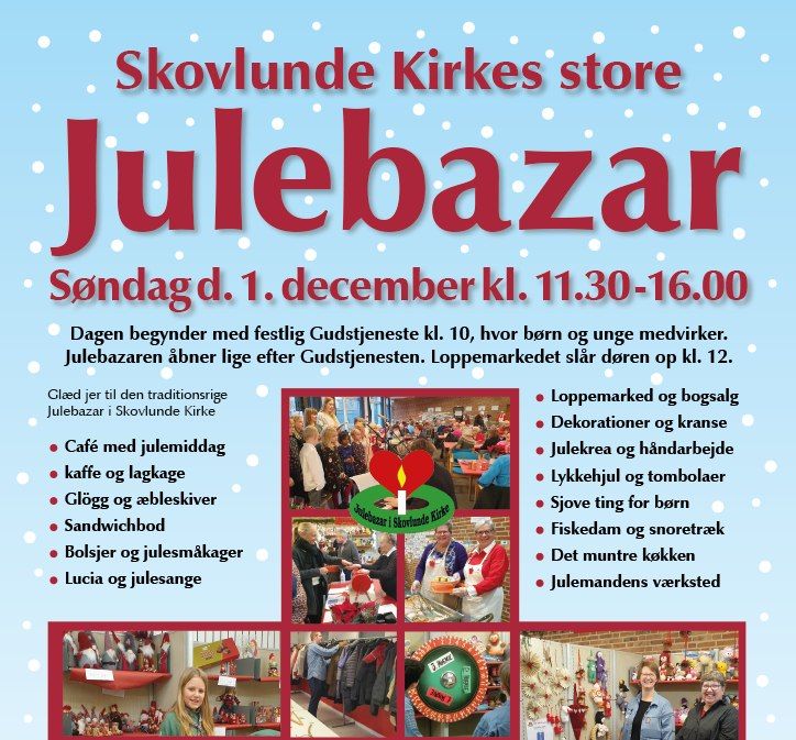 Skovlunde Kirkes store Julebazar