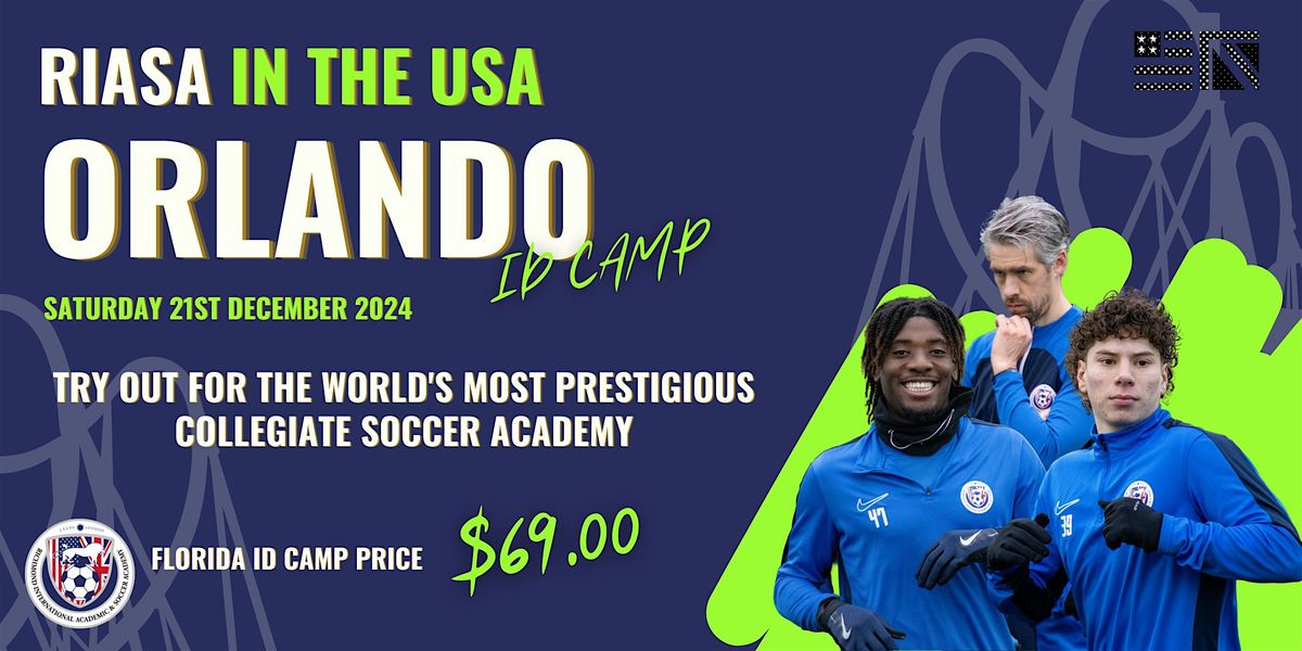 RIASA MEN'S ORLANDO COLLEGE SOCCER ID CAMP - DECEMBER 21ST 2024