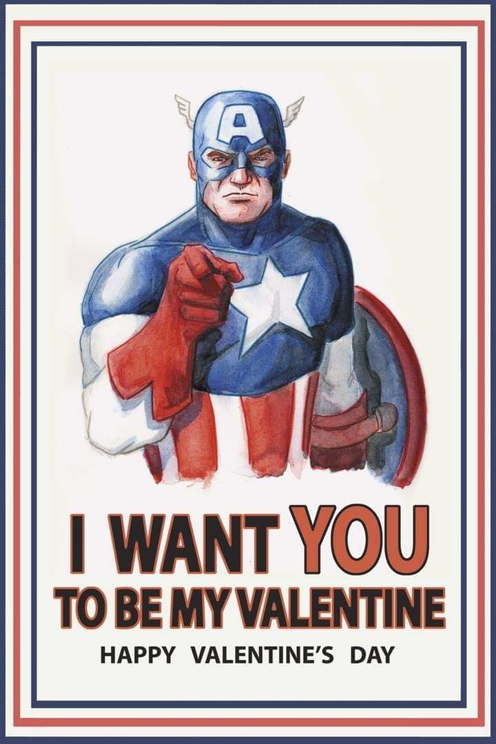 Captain America  & Valentines Day