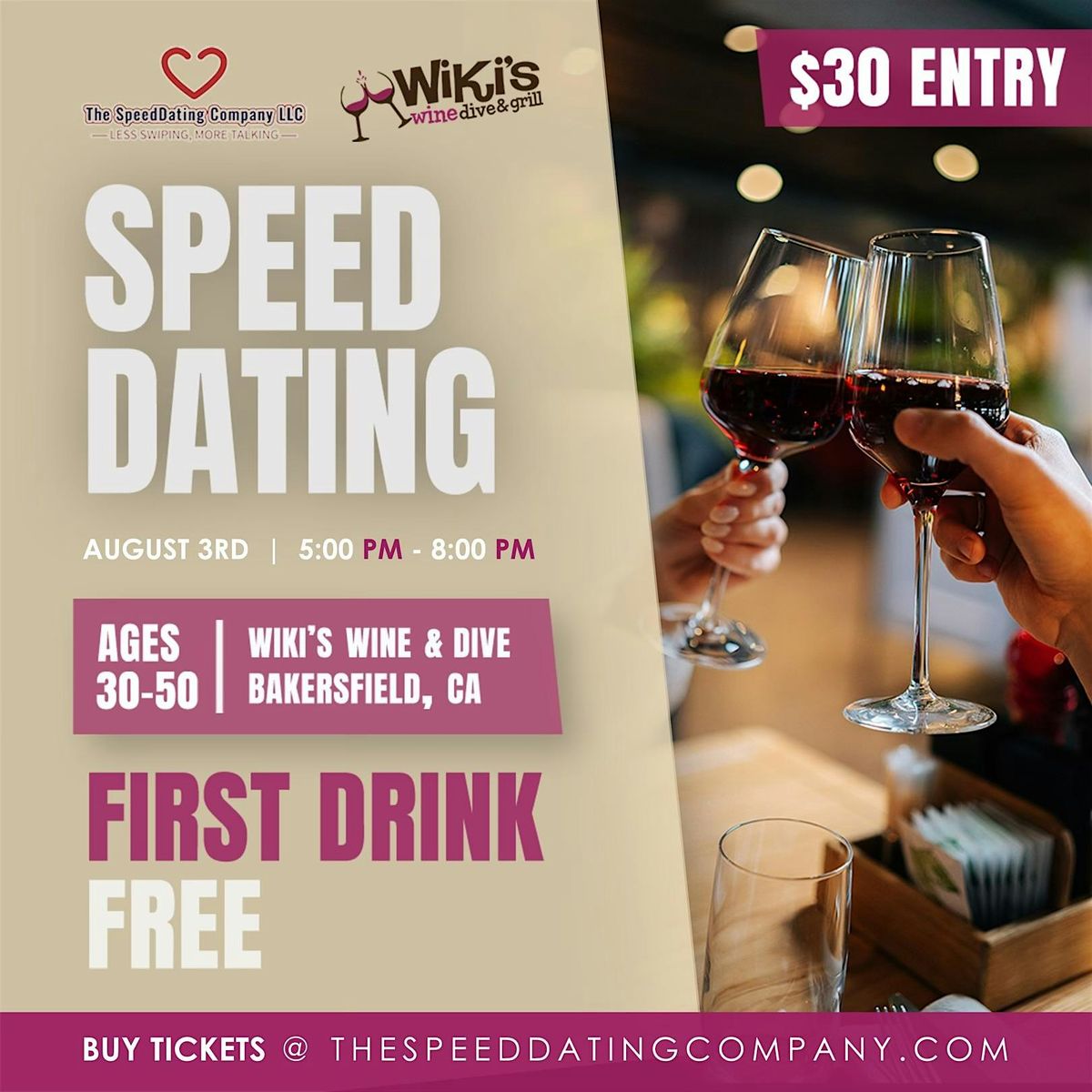 SPEED DATING | Ages 30-50