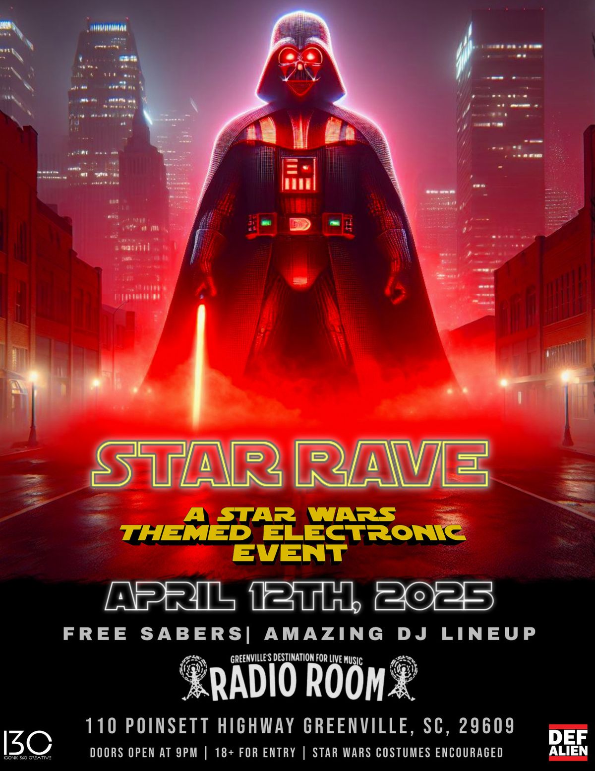 Star Rave: A Star Wars Themed Electronic Event