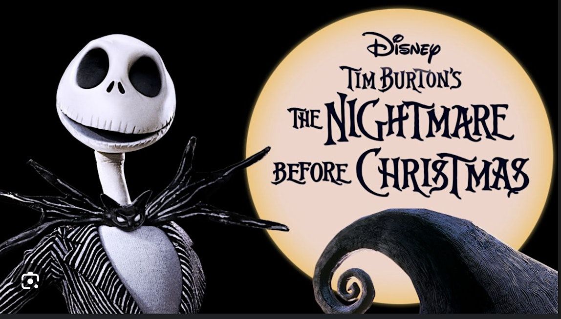 Nightmare before Christmas movie night