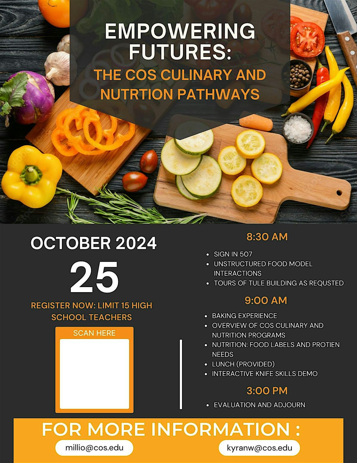 Empowering Futures: The COS Culinary and Nutrition Pathways