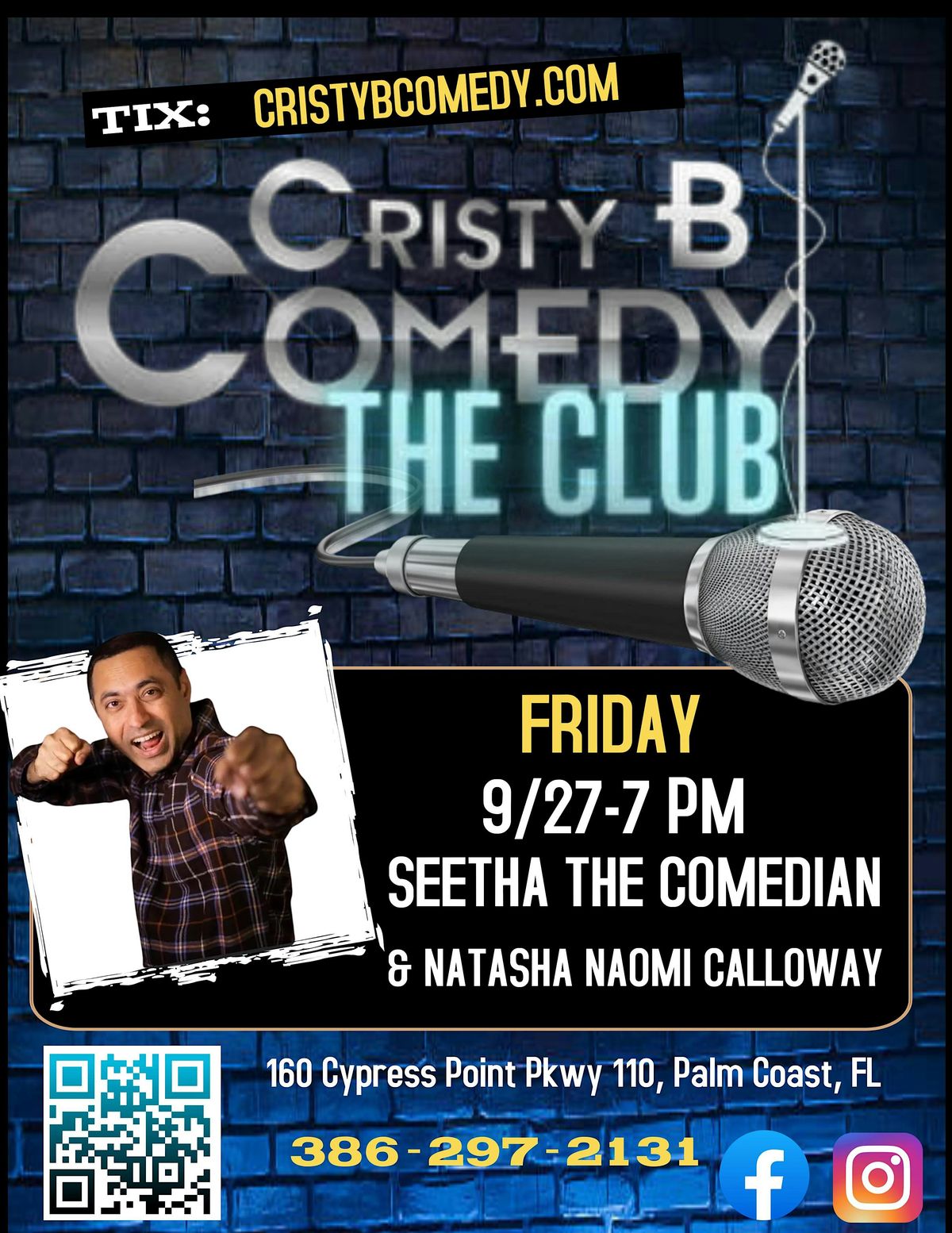 Friday night Comedy with SEETHA The Comic