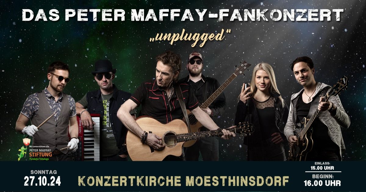 Maffay Fankonzert- \u201eunplugged\u201cKonzertkirche M\u00f6sthinsdorf